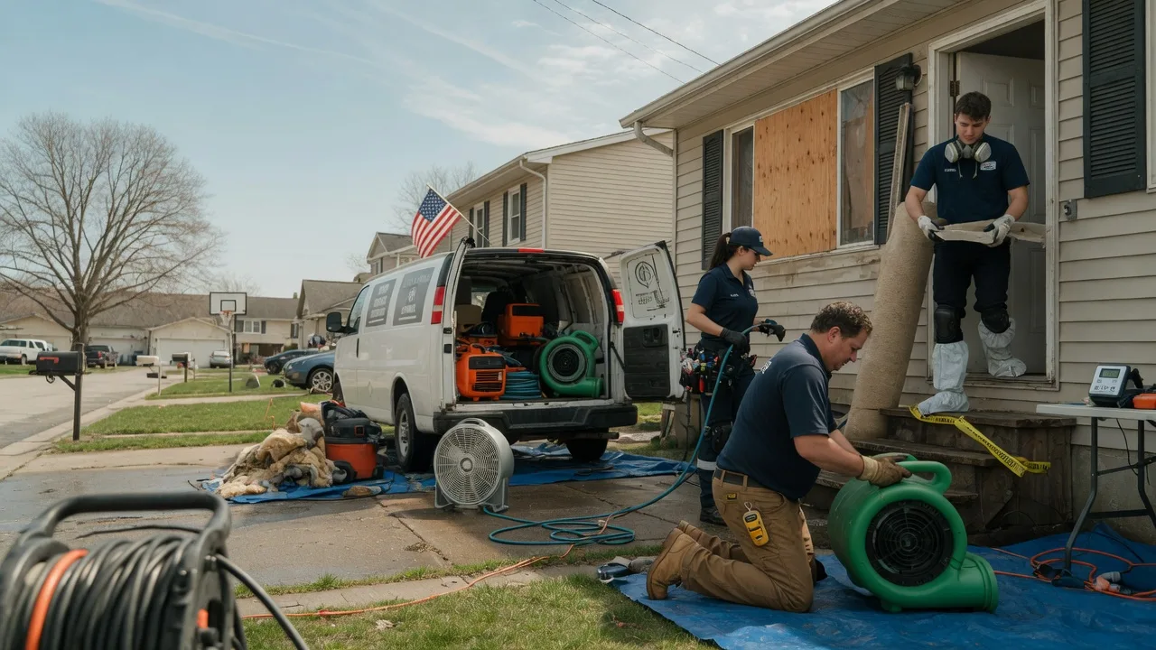 Water Damage Restoration in Garrison, TX near me